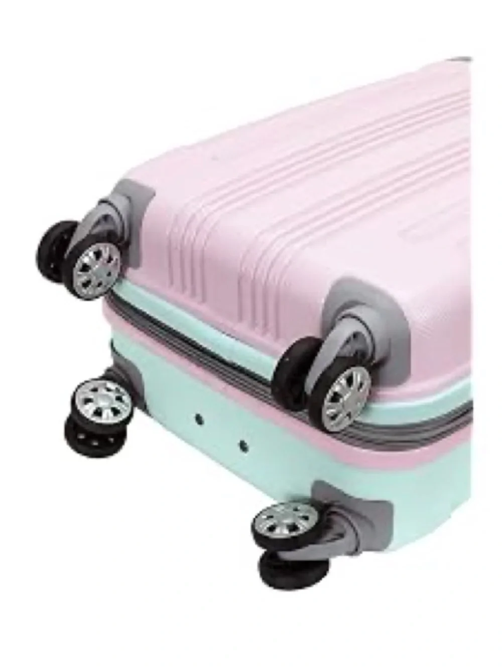 Rockland London Hardside Spinner Wheel Luggage, Carry-On 20